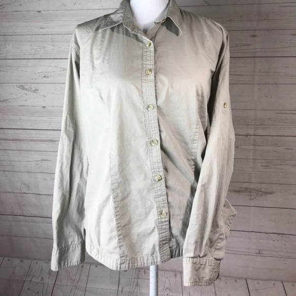 Columbia Button Front Shirt large - Picture 1 of 5